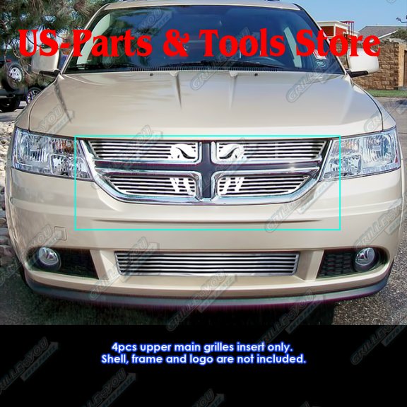 11-12 Dodge Journey Symbolic Grill Aluminium